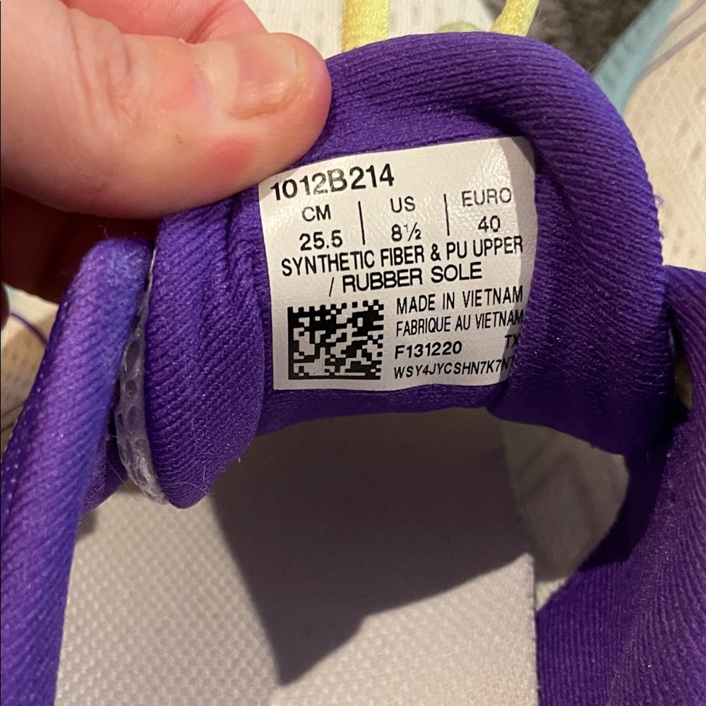 ASICS Gel Excite 8 White Women's Athletic Shoes Size 8.5 - Picture 6 of 8